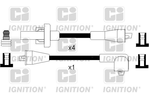 QUINTON HAZELL Augstsprieguma vadu komplekts XC1067